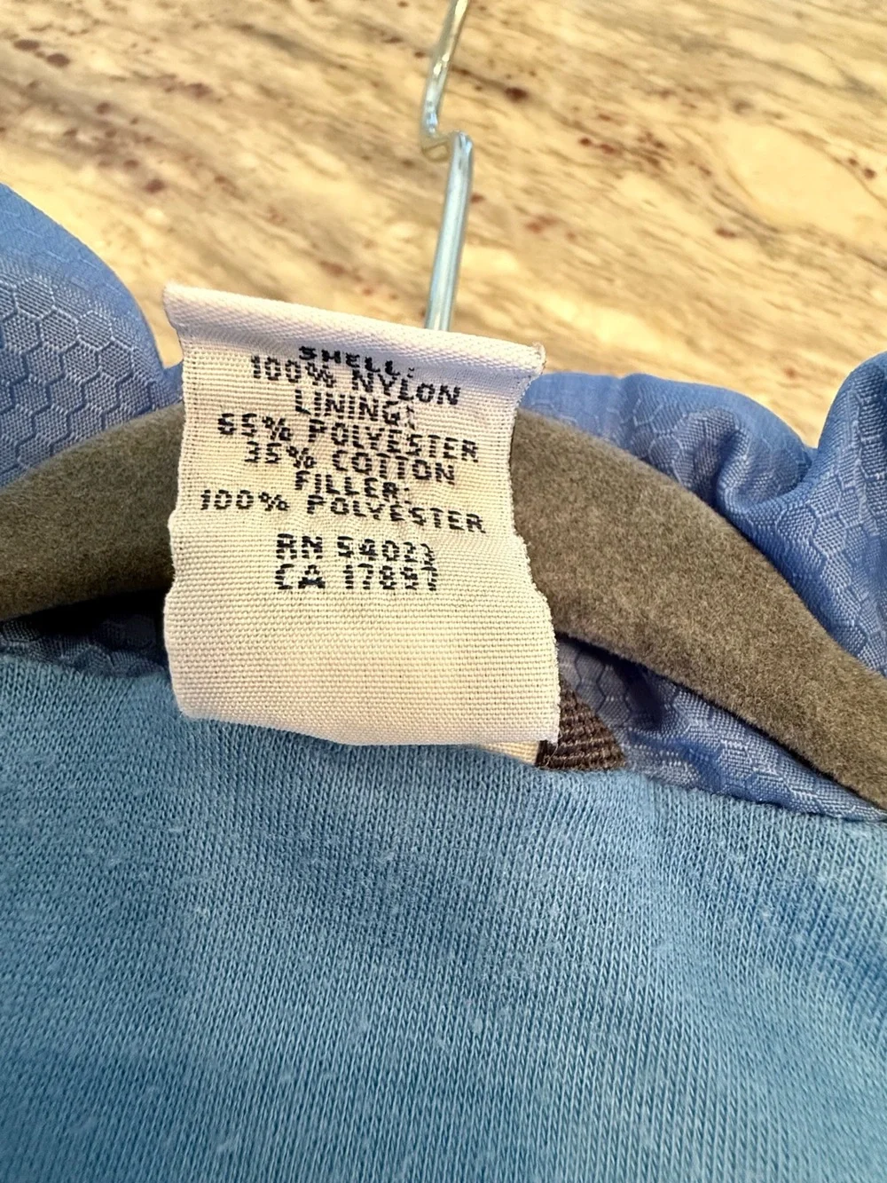 Gap Kids blue quilted vest 4T
